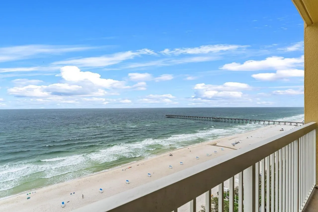 Right Across The Street From Pier Park! 2 Pools Overlooking Gulf!Next To Pier Panama City Beach
